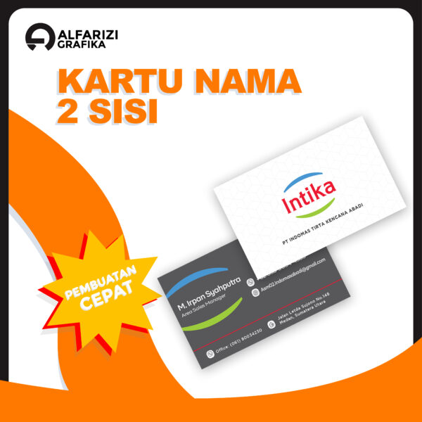 Kartu Nama (2 sisi)