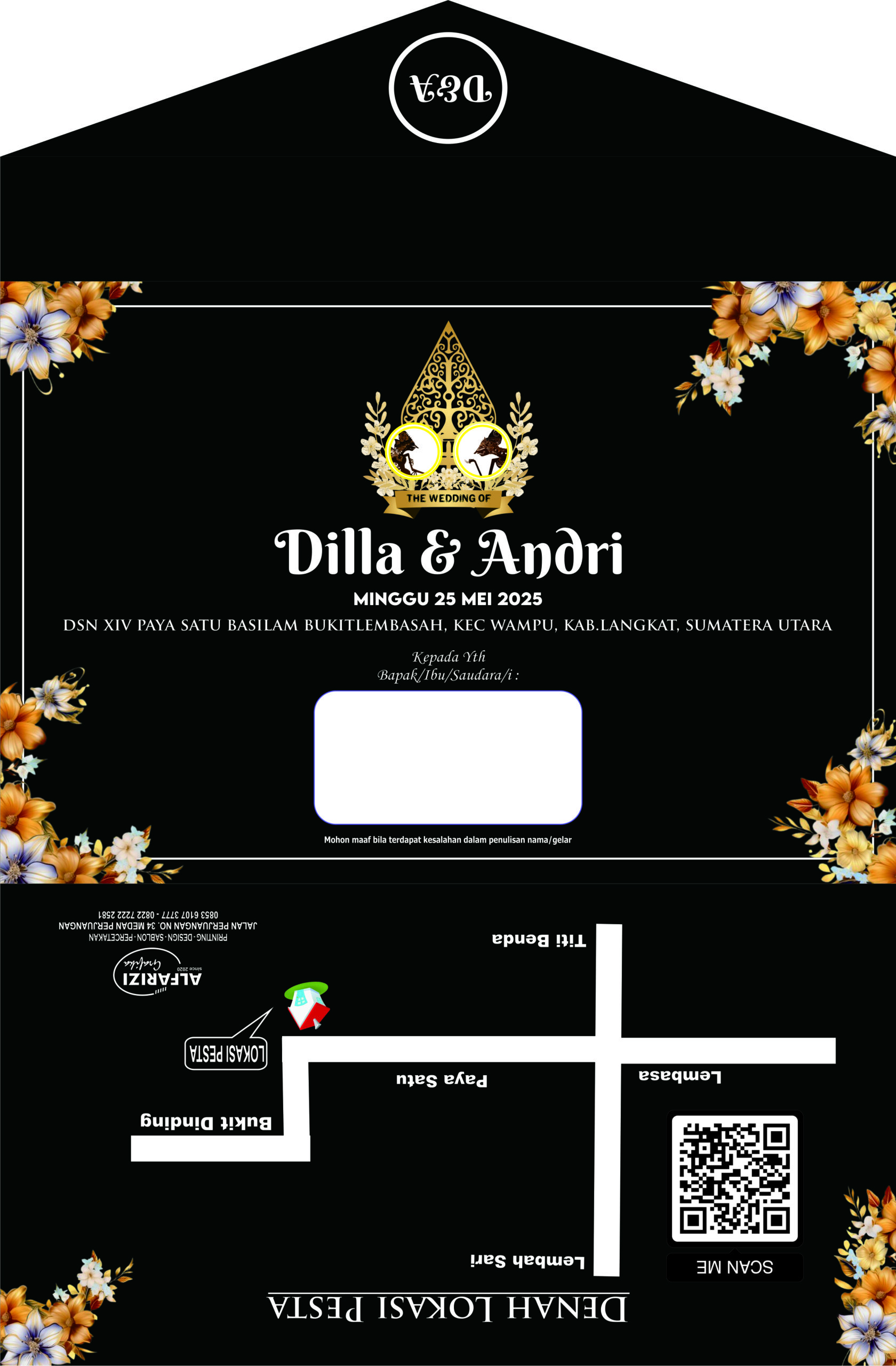 UNDANGAN D&A depan
